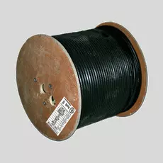 Кабель коаксиальный RG 11 TWT TWT-RG11-CS96/3-OUT 75 Ом, CCS, оплетка AL 96*0.16мм, PE, внешний, черный, 305м на кат.