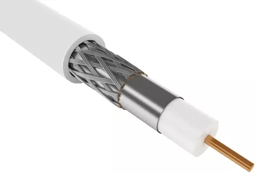 Кабель коаксиальный RG 6 ITK CC3-R6F1-111-100-G RG-6 SF/UTP 75Om PVC внутренний 100м белый