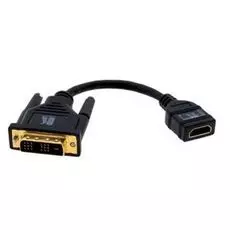 Кабель Kramer ADC-DM/HF 99-9497101 DVI вилка на HDMI розетку