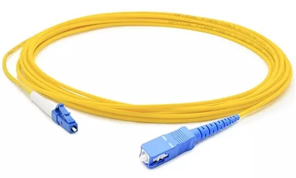 Кабель Lanmaster LAN-LC-SC/SU-2.0 оптический LC-SC, simplex, 9/125, LSZH, 2m