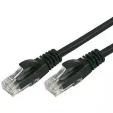 Кабель LAZSO WE-52U(1,5m) коммутационный (патч-корд) UTP (неэкранированный), CAT5e, скорость передачи данных до 1Гбит/с, длина 1,5м. (чёрный)