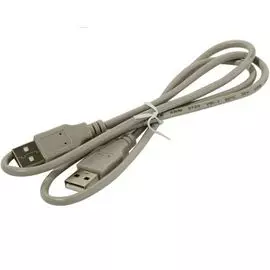 Кабель интерфейсный USB 2.0 5bites UC5009-010C AM-AM, серый, 1м