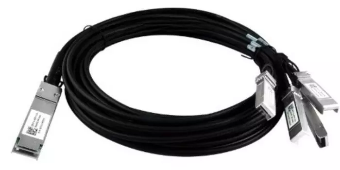 Кабель LR-LINK LRDAC-QSFP+-4SFP+-3M 3M
