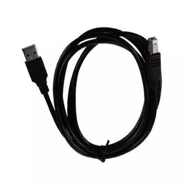 Кабель интерфейсный USB 2.0 5bites UC5010-050C AM-BM, 5M, черный
