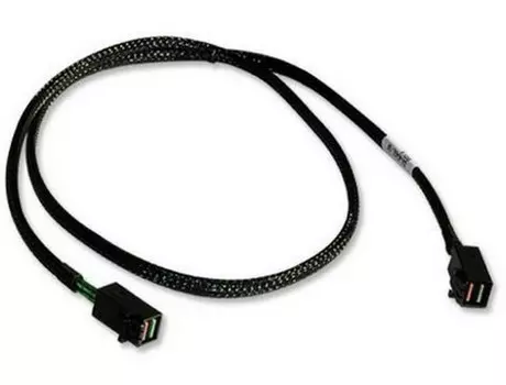 Кабель Luxshare L285HM011-SD-R INT, SFF8643-SFF8643 (HDmSAS-to-HDmSAS internal cable, w/SideBand), 30cm