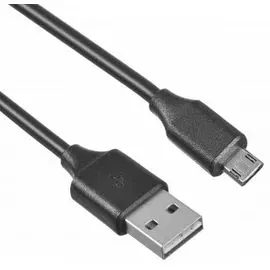 Кабель интерфейсный USB 2.0 Buro BHP MICROUSB 1M micro USB B (m) USB A(m) 1м черный
