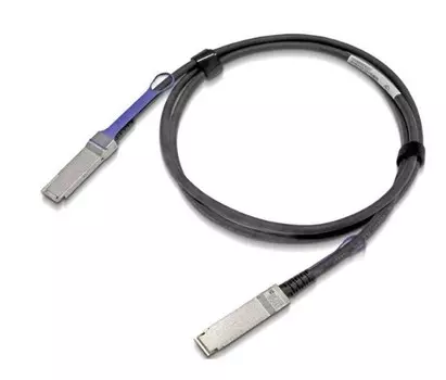 Кабель MELLANOX TECHNOLOGIES MCP1600-E005E26 IB EDR, up to 100Gb/s, QSFP28, 5m, Black, 26AWG