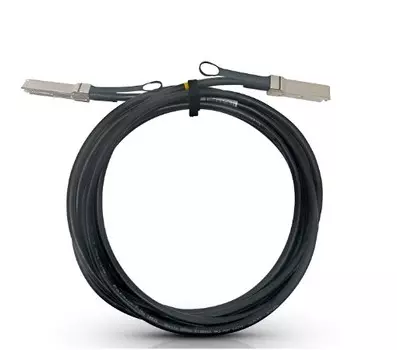 Кабель MELLANOX TECHNOLOGIES MCP1650-H00AE30 Passive Copper cable, IB HDR, up to 200Gb/s, QSFP56, LSZH, 0.5 m, black pulltab, 30AWG
