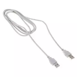 Кабель интерфейсный USB 2.0 Buro BHP RET USB_AM18 1.8м, серый, блистер