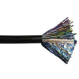Кабель витая пара F/UTP 5e кат. 50 пар Newmax NM-FTP5E50PR-CU-OUT внешний, черный, 305м в кат.