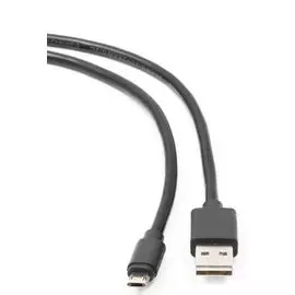 Кабель интерфейсный USB 2.0 Cablexpert AM/microB 5P CC-mUSBDS-6 двусторонние разъемы, AM/microB 5P, 1.8м, пакет