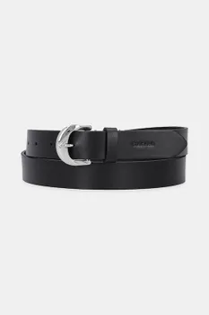 Кожаный ремень Calvin Klein, черный
