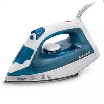Утюг Maxwell MW-3056 1800Вт белый/синий