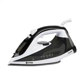 Утюг Vitek VT-1267 2200Вт черный/белый
