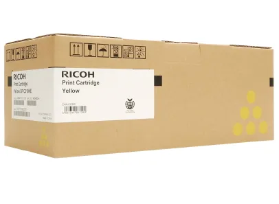 Картридж лазерный Ricoh SP C352E/408218, желтый, 6000 страниц, оригинальный для Ricoh SPC352