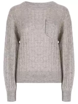 Джемпер из мохера и шерсти BRUNELLO CUCINELLI