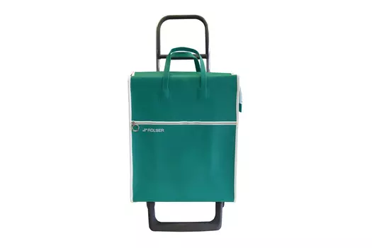 Сумка-тележка на 2 колёсиках MNL001 verde JOY-1800
