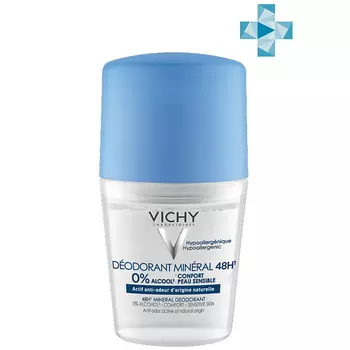 VICHY Минеральный дезодорант без солей алюминия 48 часов свежести
