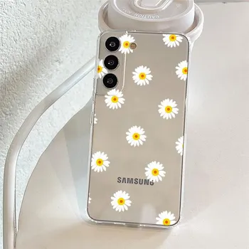 Прозрачный чехол с сердечком для Samsung Galaxy S22 S20 FE S21 S10 S9 Plus Note 20 Ultra 10 Lite, мягкий чехол для телефона Samsung S22 Ultra 5G