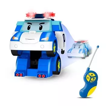 Robocar Poli. Робот Поли трансформер на радиоуправлении. Управляется в форме робота и машины