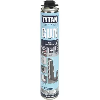 Пена монтажная пистолетная Tytan Gun 720 мл