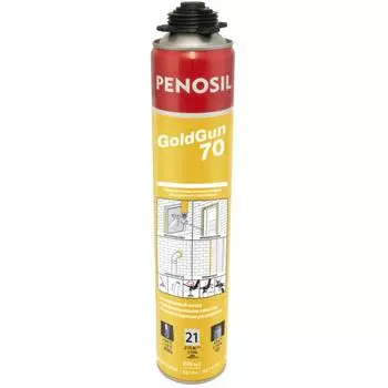 Пена монтажная профессиональная Penosil GoldGun 52 всесезонная 880 мл
