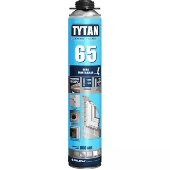 Пена монтажная профессиональная Tytan EL65 всесезонная 860 мл