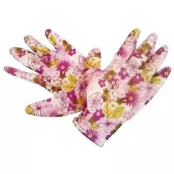 Перчатки садовые GARDEN FLOWERS GF-PN-08S размер S