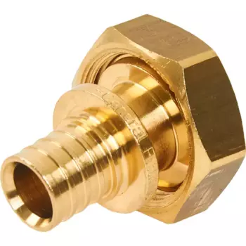 Евроконус для труб из сшитого полиэтилена Stout 3/4"x16 мм ВР латунь SFA-0034-001634