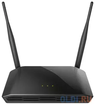 Беспроводной маршрутизатор D-Link DIR-615/T4 802.11bgn 300Mbps 2.4 ГГц 4xLAN черный