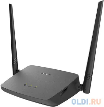 Беспроводной маршрутизатор D-Link DIR-615/X1A 802.11bgn 300Mbps 2.4 ГГц 4xLAN черный
