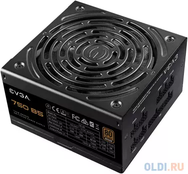 B5, 750W 220-B5-0750-V2 , 80 Plus Bronze, полностью модульный