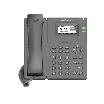 Телефон VoiceIP Flying Voice P20G IP телефон, 2xEthernet 10/100/1000, LCD 2.3'' 132x64,2.4GHz Wi-Fi, 2 аккаунта SIP, G722, Opus, Ipv-6, порт для гарни