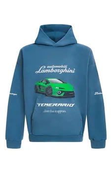 Хлопковое худи Balenciaga x Automobili Lamborghini Balenciaga