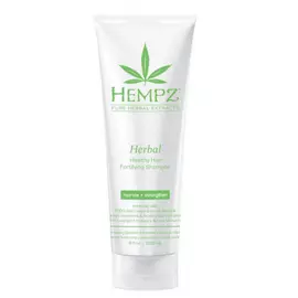 Шампунь растительный укрепляющий Здоровые волосы 265 мл Hempz