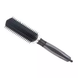 Щётка Black Style Hairway массажная прямоугольная узкая 08250