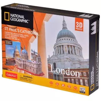 3D-пазл National Geographic "Собор Святого Павла"