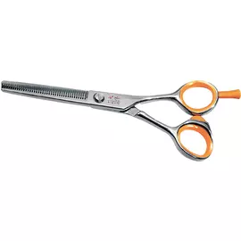 Ножницы парикмахерские филировочные 40 зубцов 5,5" (TS30455) TAYO ORANGE