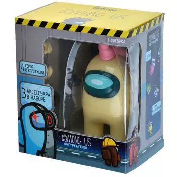 Among Us: Фигурки. Серия 3 (герой экипажа+3 аксессуара)