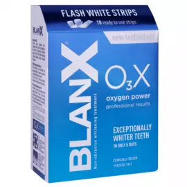 Полоски для отбеливания зубов O3X 10 шт BlanX