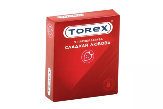 Презервативы Торекс сладкая любовь, 3 шт