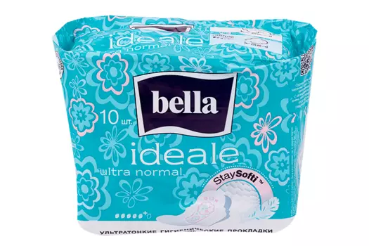 Прокладки Bella ideale ultra normal StaySofti гигиенические ультратонкие жен, 10 шт