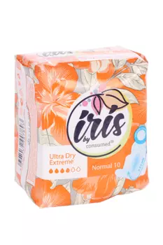 Прокладки Iris by Consumed гигиен Ультра нормал Драй Экстрим, 10 шт
