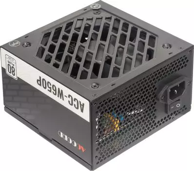 Блок питания 650 Вт ATX ACCORD ACC-W650P, 120 мм, 80 Plus, Bulk (OEM) (ACC-W650P)