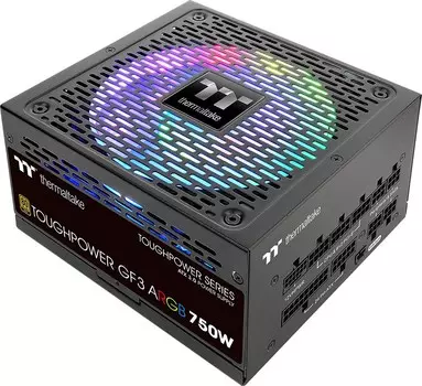 Блок питания 750 Вт ATX Thermaltake Toughpower GF3 ARGB, 140 мм, 80 Plus Gold, Retail (PS-TPD-0750F4FAGE-1)