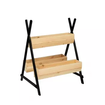 кашпо уличное 73x60x94см 3 ящика