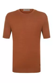 Джемпер из шелка и хлопка Corneliani