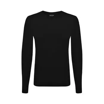 Джемпер из шелка и хлопка Giorgio Armani