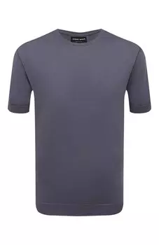 Джемпер из шелка и хлопка Giorgio Armani