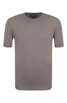 Джемпер из шелка и хлопка Giorgio Armani